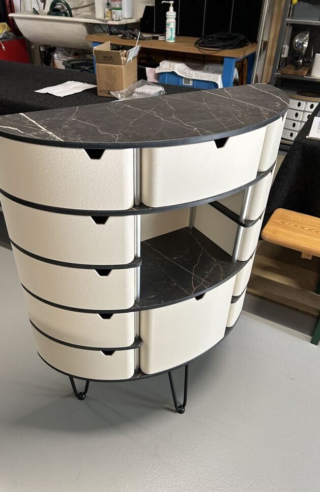 Sidebord Halbrund
